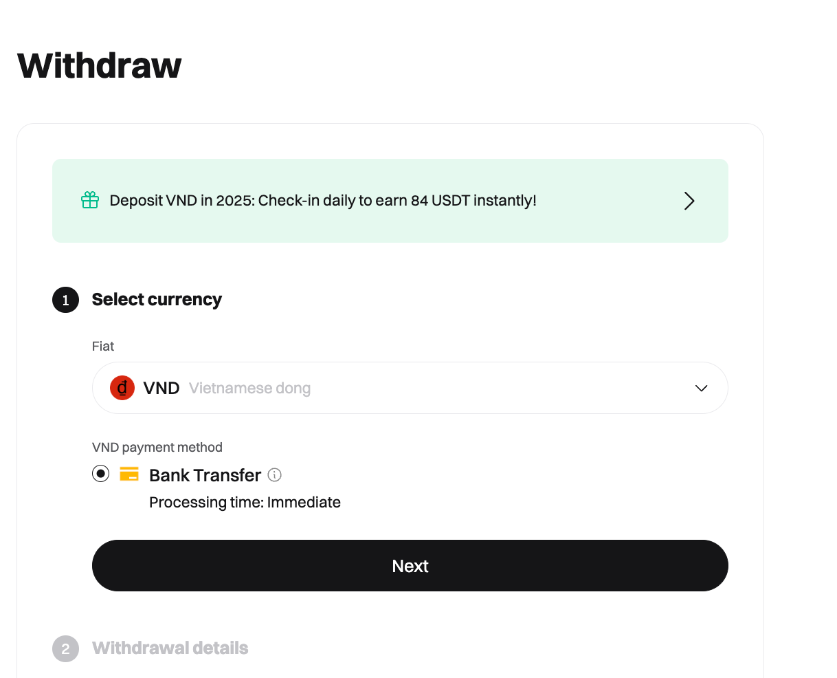 How to Withdraw VND on Bitget? image 2