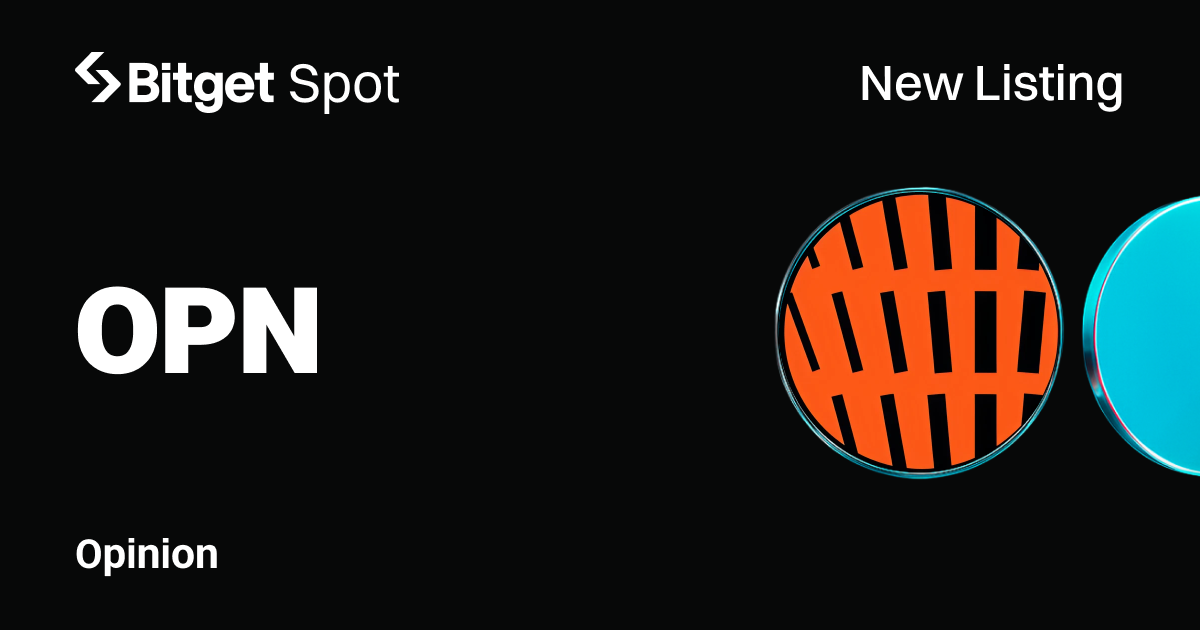 Bitget Lists Opinion (OPN) for Spot Trading