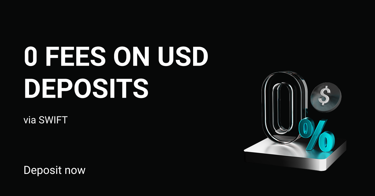 0-fee USD SWIFT deposits on Bitget