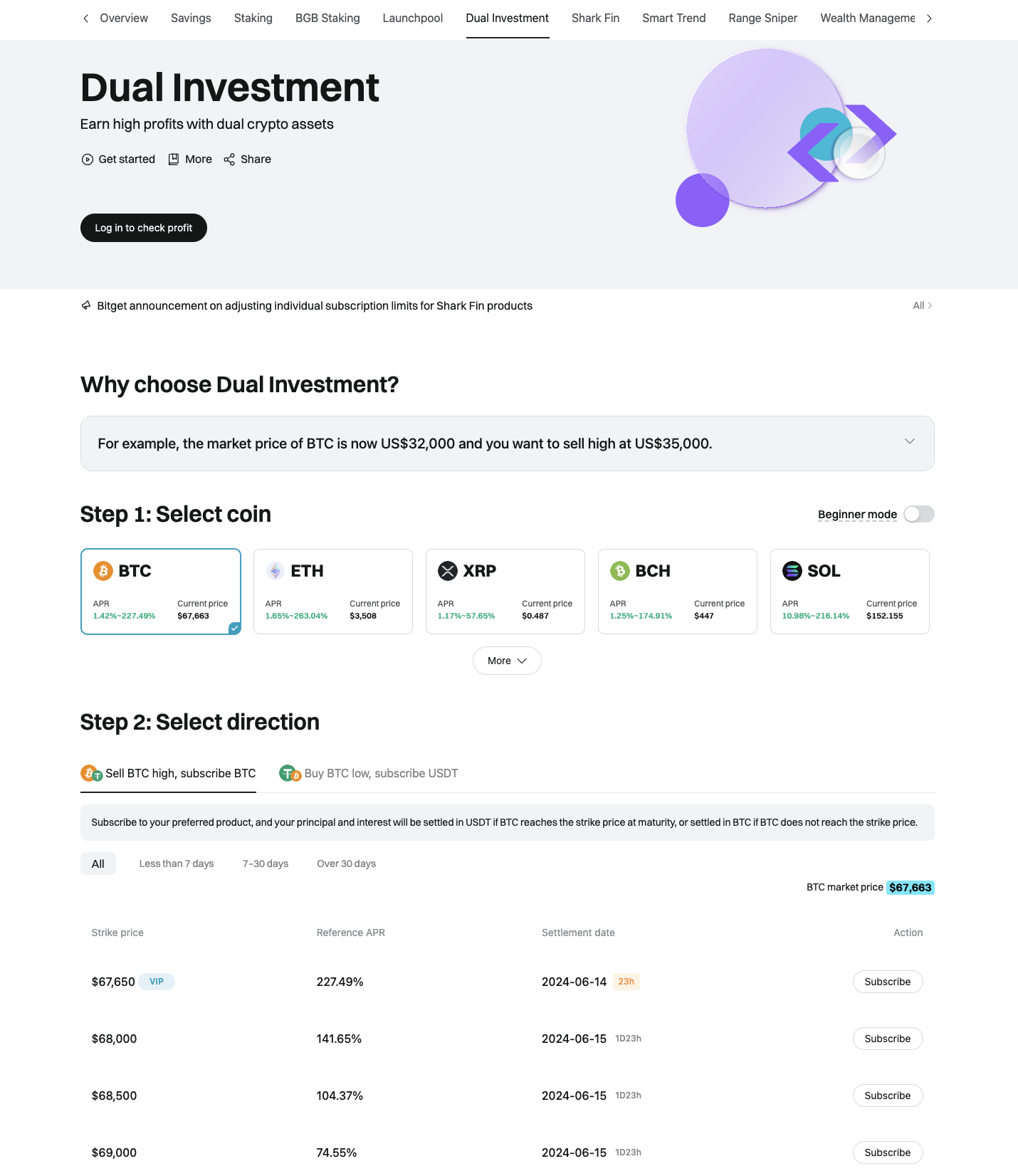 How to Profit in Volatile Markets With Bitget Dual Investment image 0