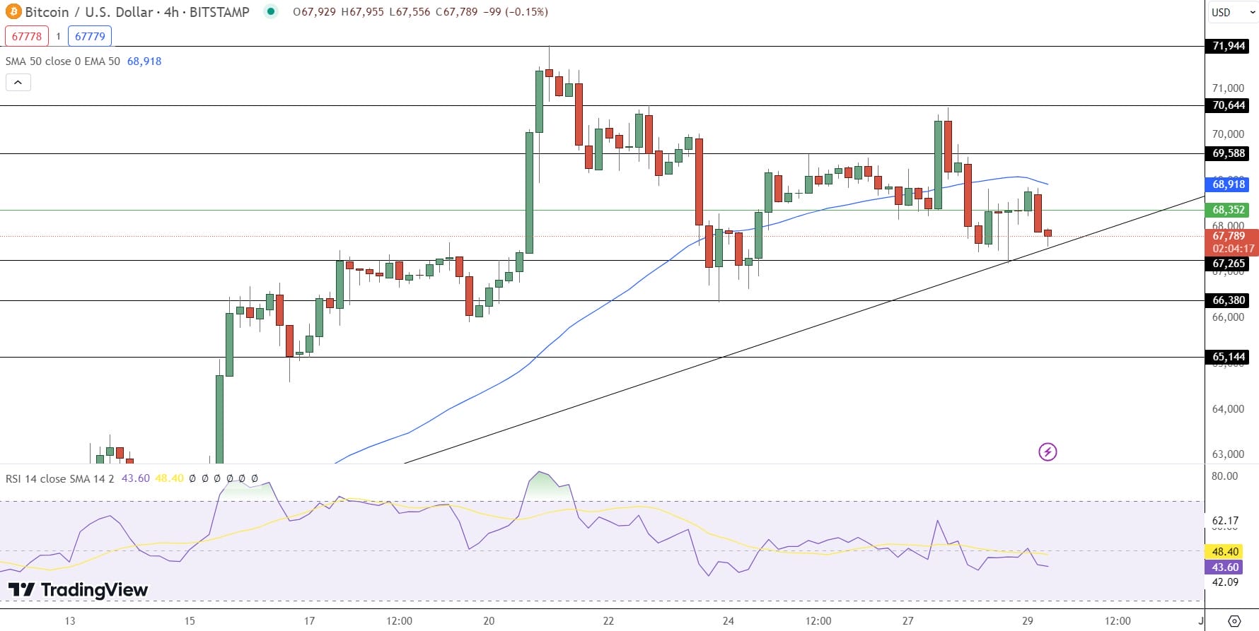 Bitcoin Price Prediction as Bulls Defend $67,000 Level – Time to Buy? image 1