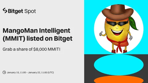MangoMan Intelligent (MMIT) will be listed on Bitget. Come and grab a share of $8,000 worth of MMIT!