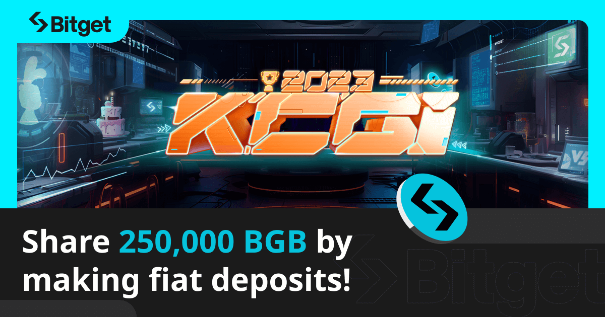 KCGI 2023: Share 250,000 BGB by making fiat deposits! image 0