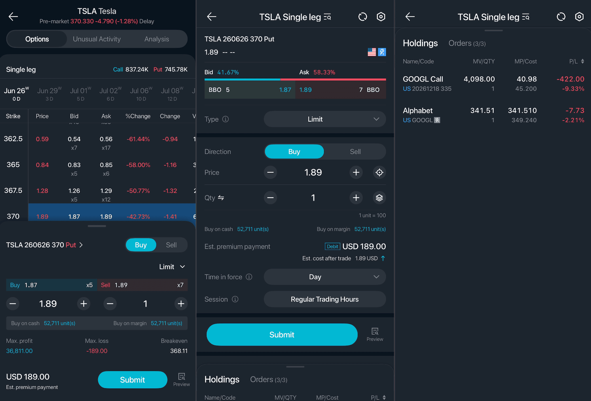How to Buy U.S. Stock Options on Bitget?