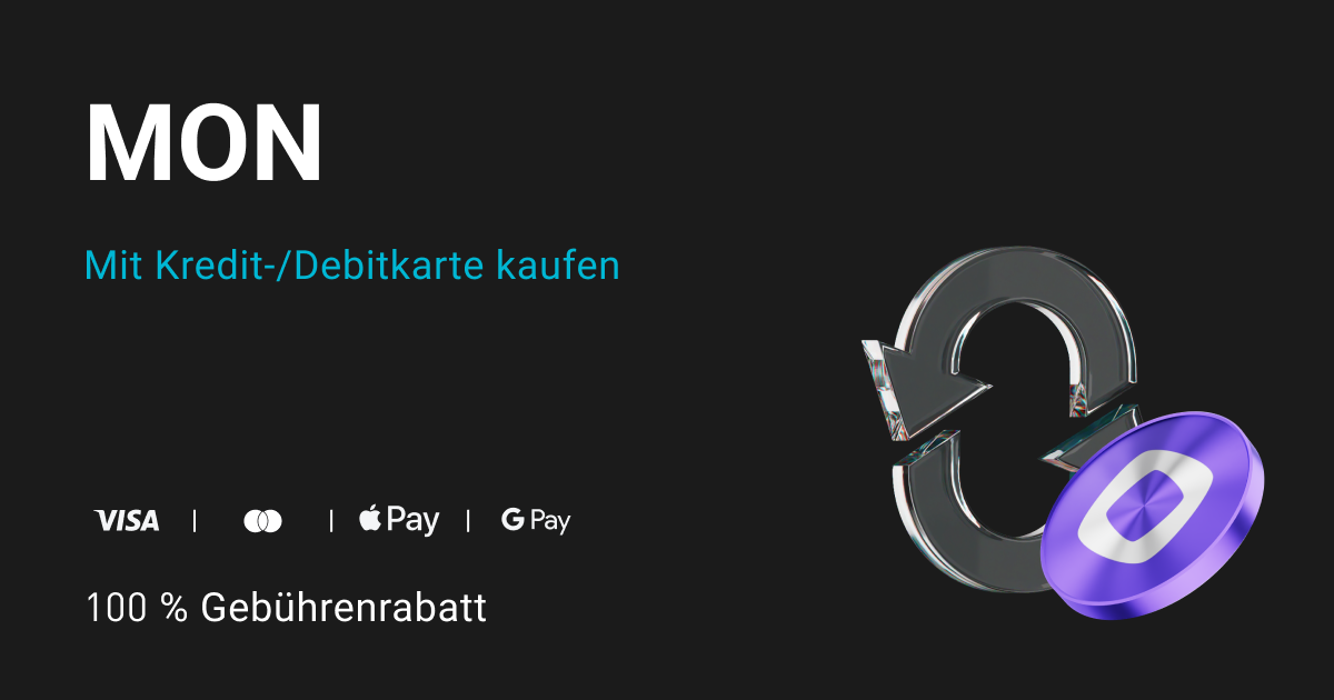 MON kaufen und 100 % Gebührenrabatt in MON erhalten! image 0