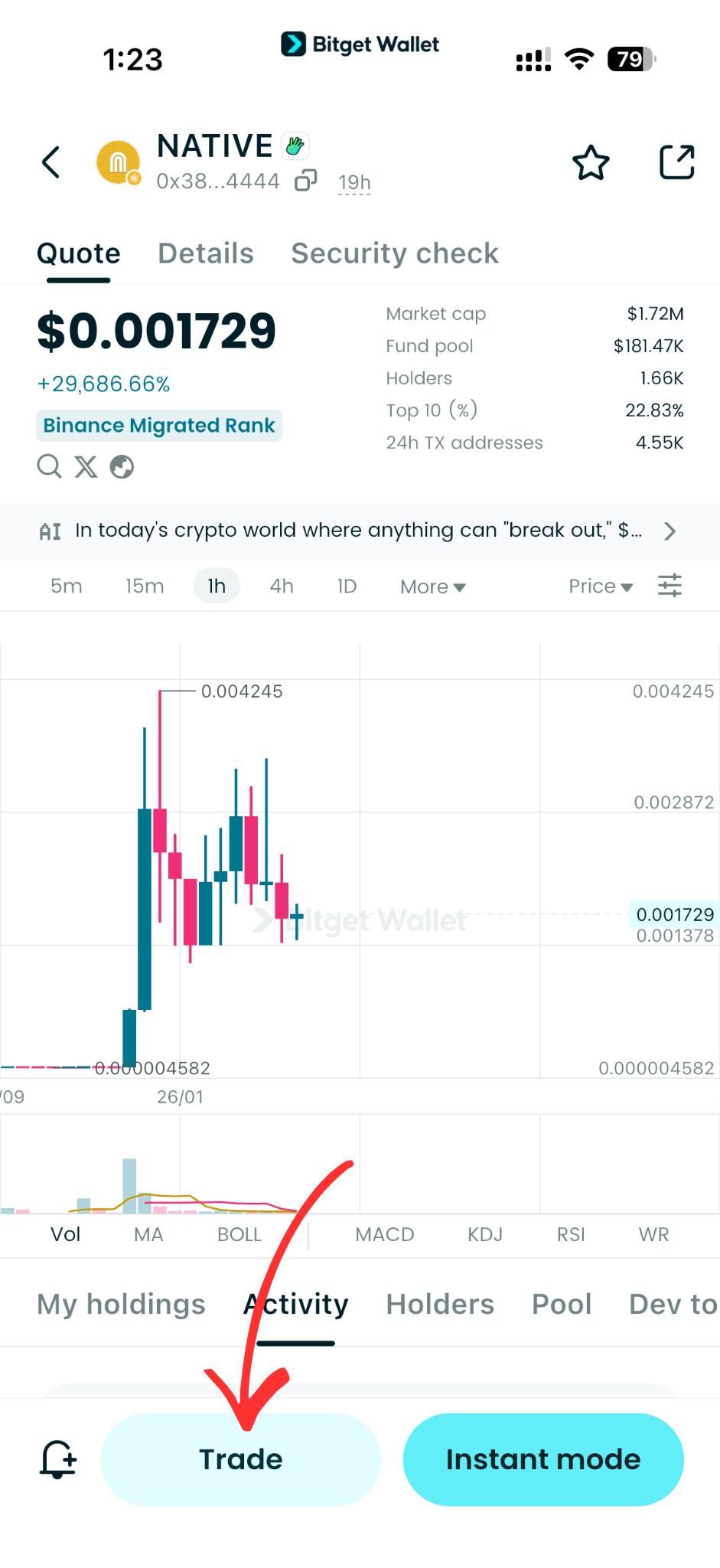 What is Native Coin (NATIVE): BNB Chain DEX Trading and Community-Led Liquidity Dynamics image 6