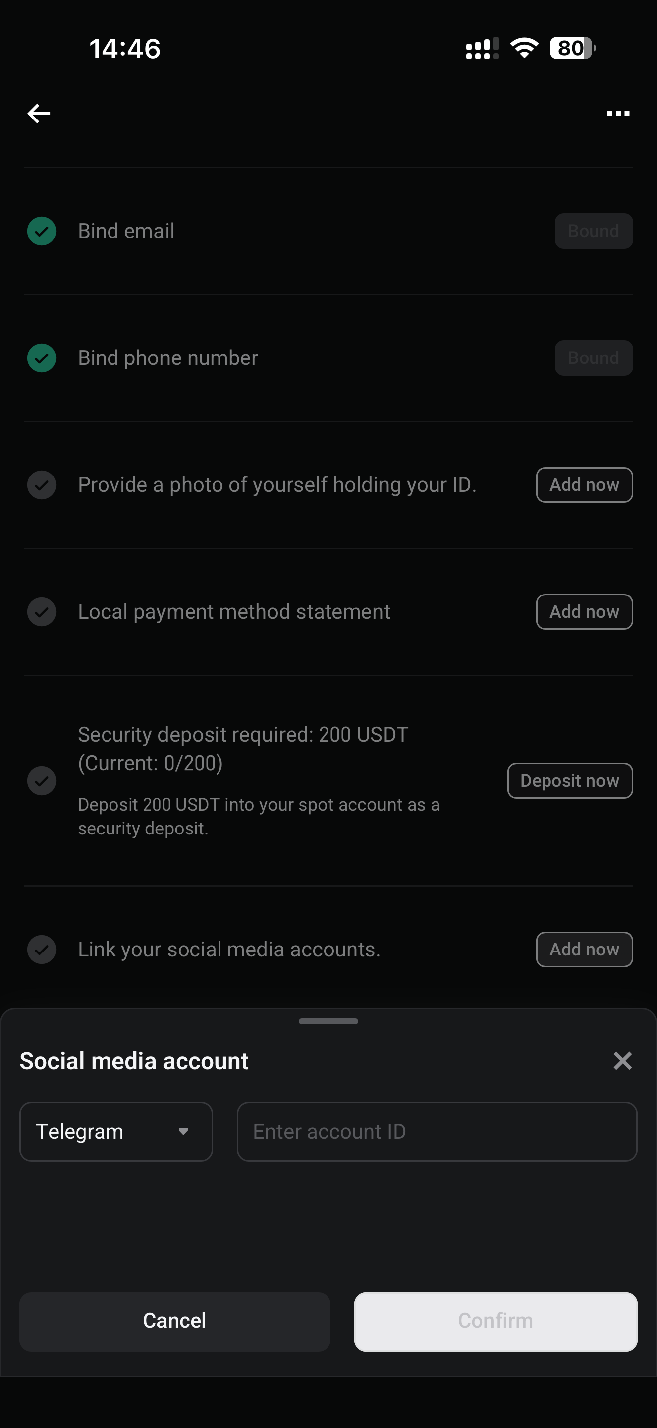 Hướng dẫn cách đăng ký làm thương nhân P2P trên Bitget – Ứng dụng di động