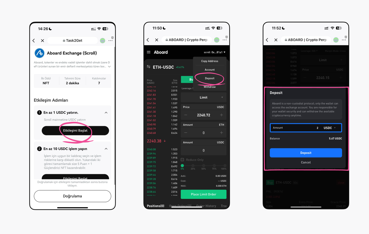 Görev Yap-Kazan: Scroll Ekosistemiyle Tanışın, 10.000$ ve NFT Airdrop Payınızın Kilidini Açın! image 8