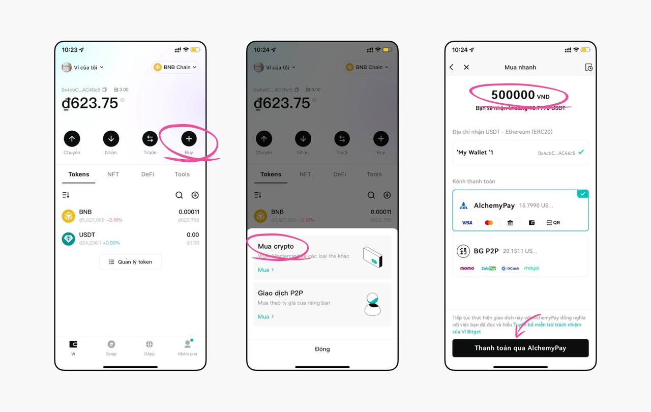 Hướng dẫn sử dụng Bitget Wallet  image 4