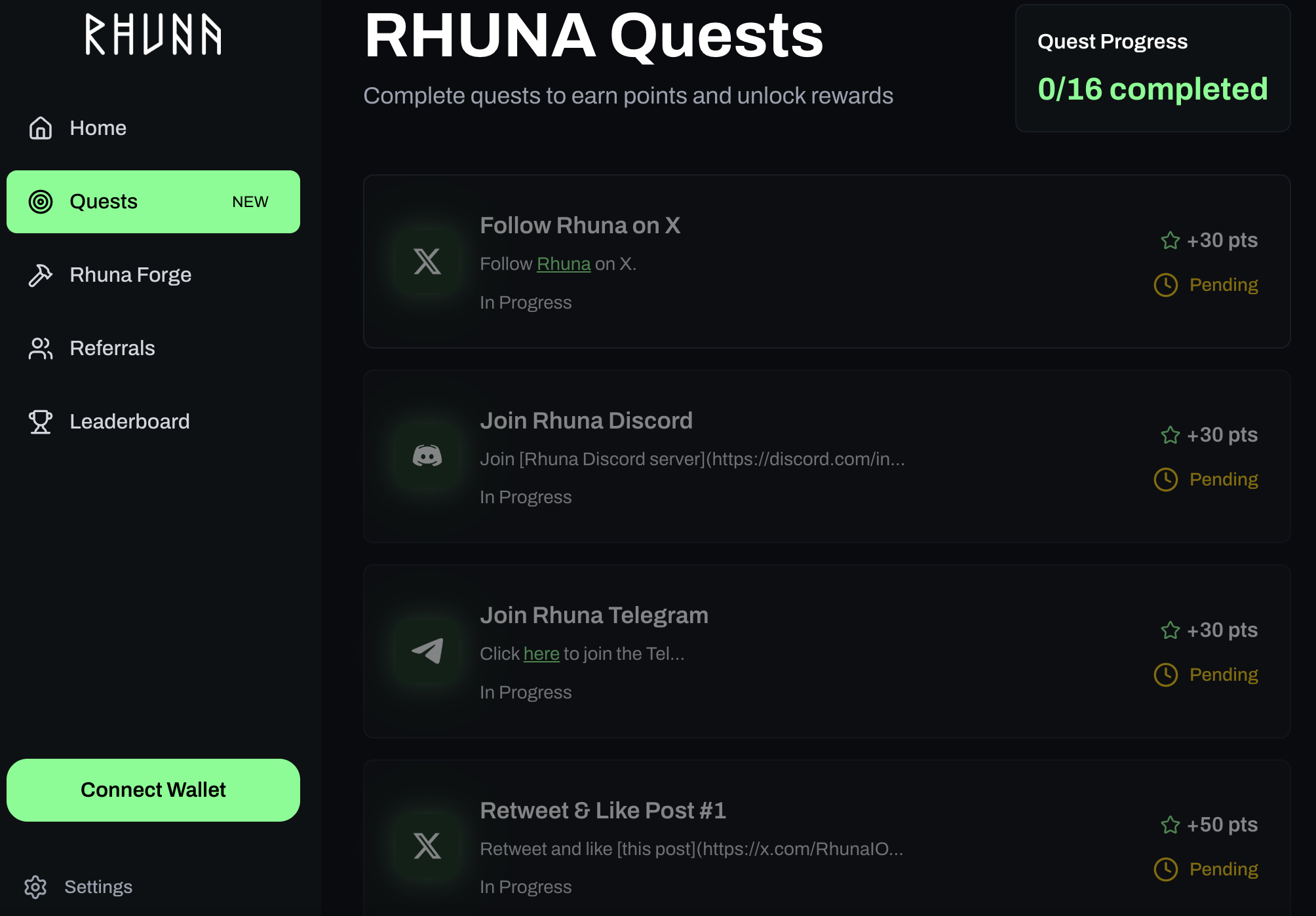 Rhuna Airdrop Guide: How to Participate and Claim $RHUNA Rewards image 3