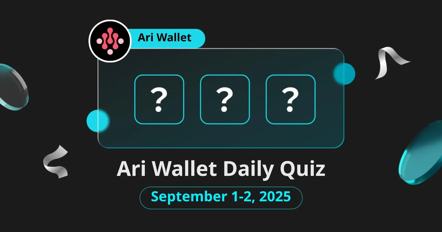 Ответ на ежедневную викторину Ari Wallet за 1-2 сентября 2025 года