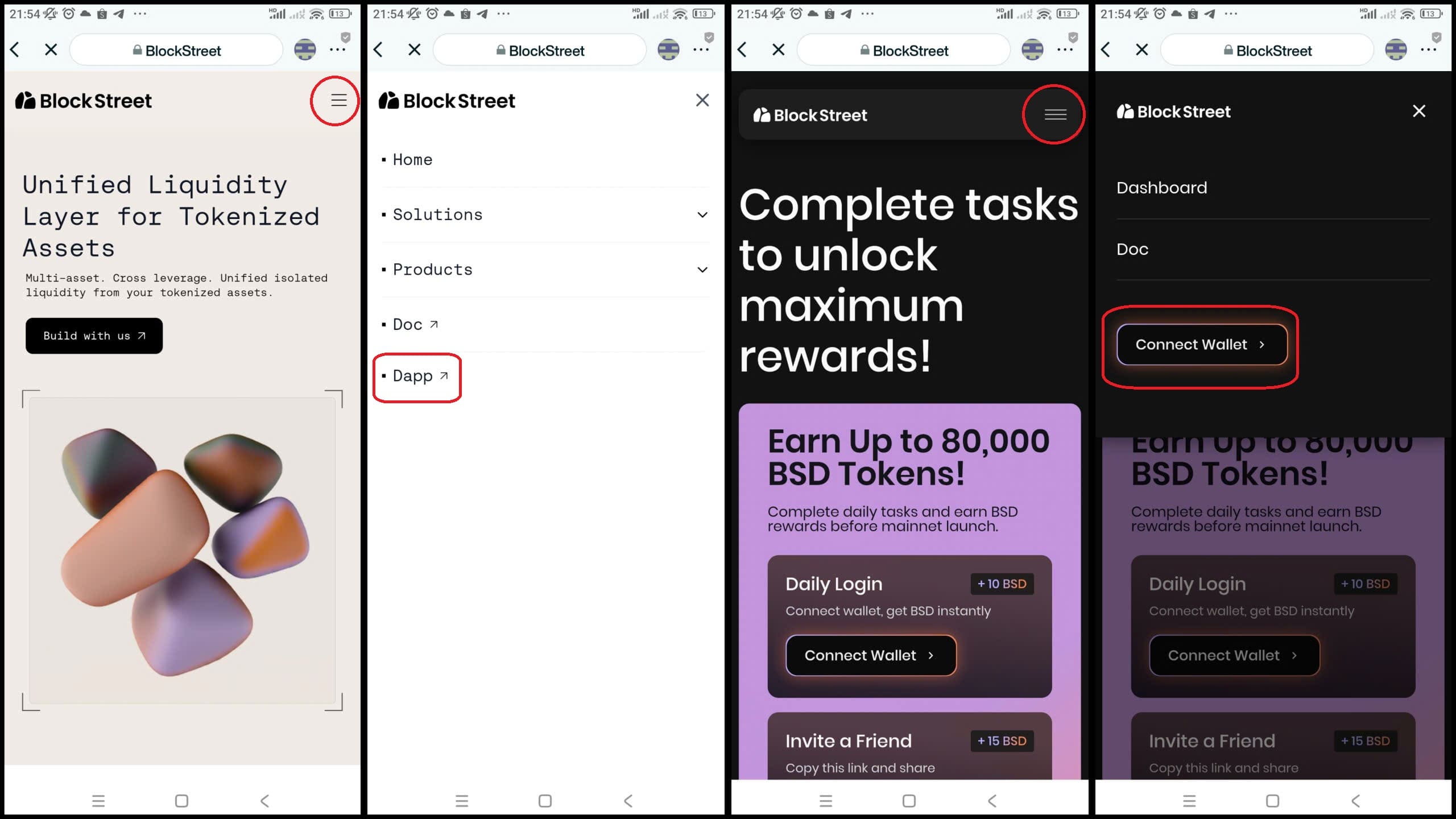 Hướng dẫn Airdrop BlockStreet: Cách Tham Gia và Nhận $BSD image 3