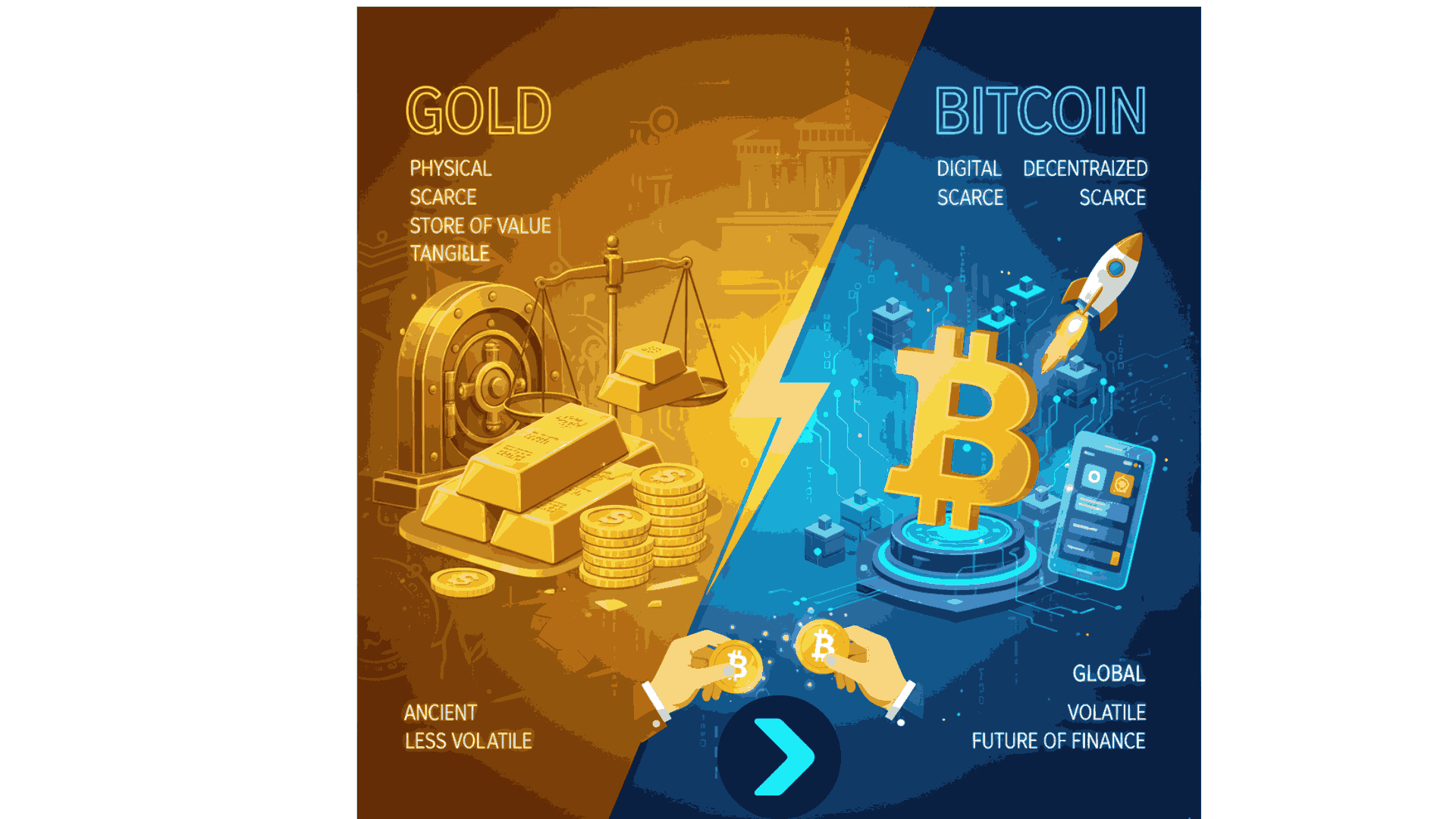 Gold vs Bitcoin: Which Is the Better Investment in 2025 and Beyond? image 1