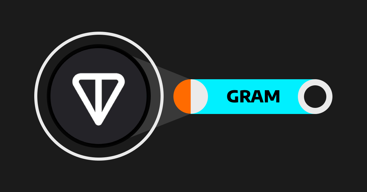 Gram (GRAM): Der erste Jetton auf der TON-Blockchain