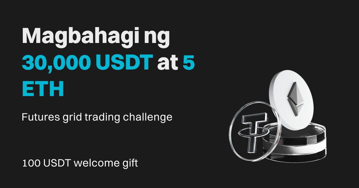 Futures grid trading challenge: Share 30,000 USDT and 5 ETH in airdrops image 0