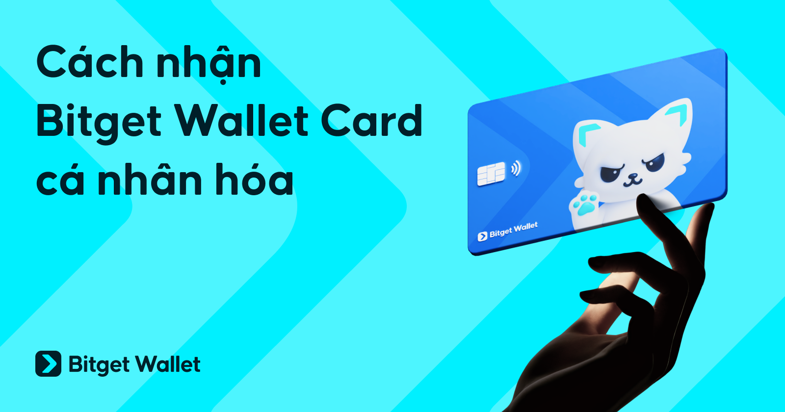 Cách nhận Bitget Wallet Card cá nhân hóa