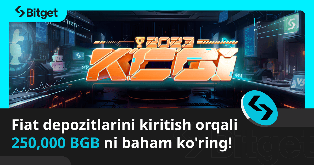 KCGI 2023: Fiat depozitlarini kiritish orqali 250,000 BGB ni baham ko'ring! image 0