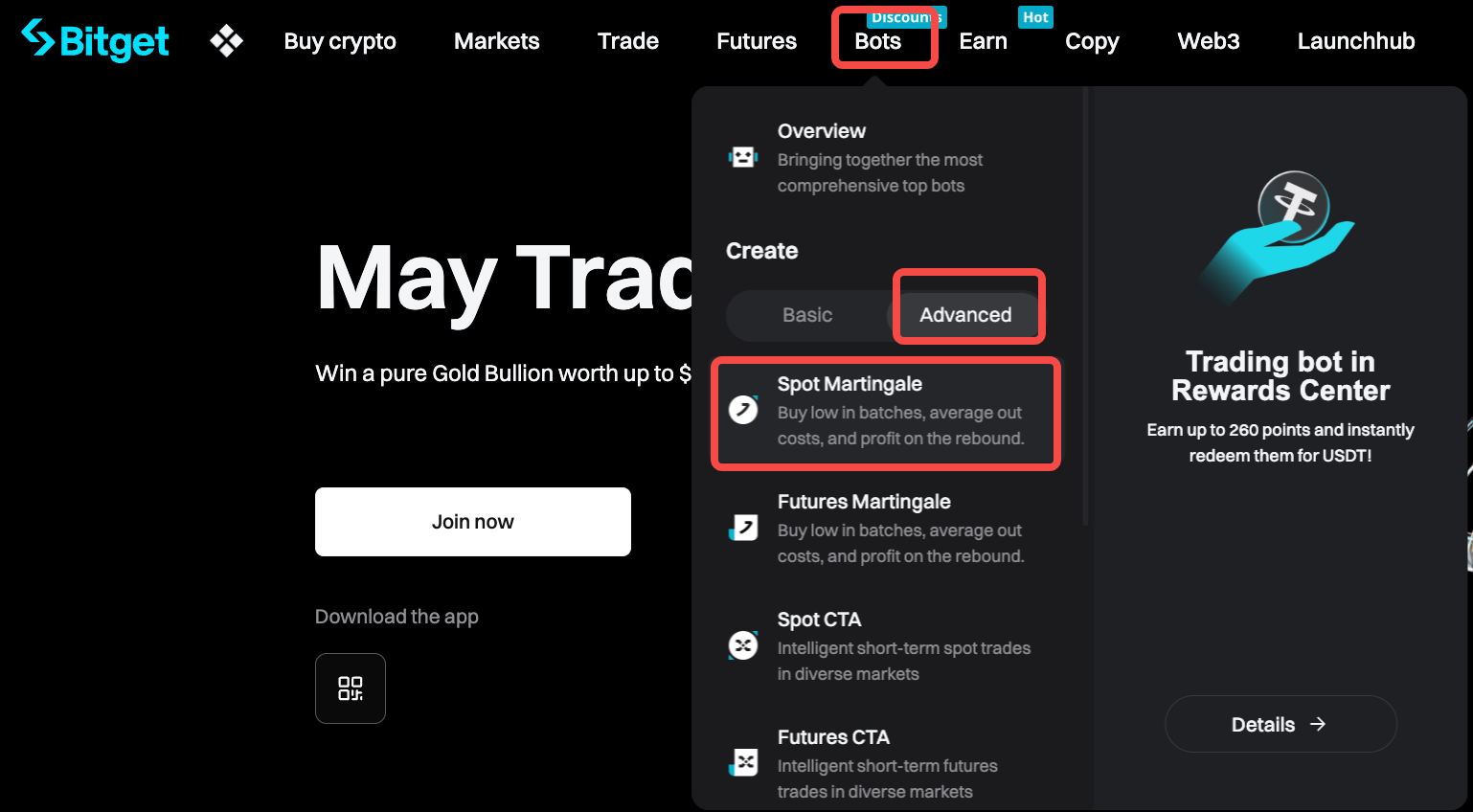 مراهنات التداول الفوري على Bitget - دليل الموقع الإلكتروني image 0