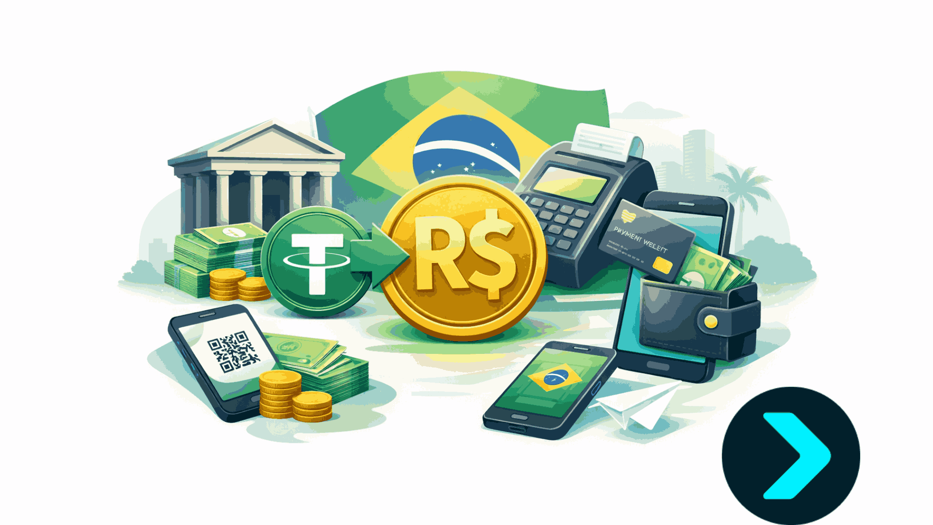 USDT to BRL Cash-Out Guide: How to Sell Tether and Withdraw BRL in Brazil image 6
