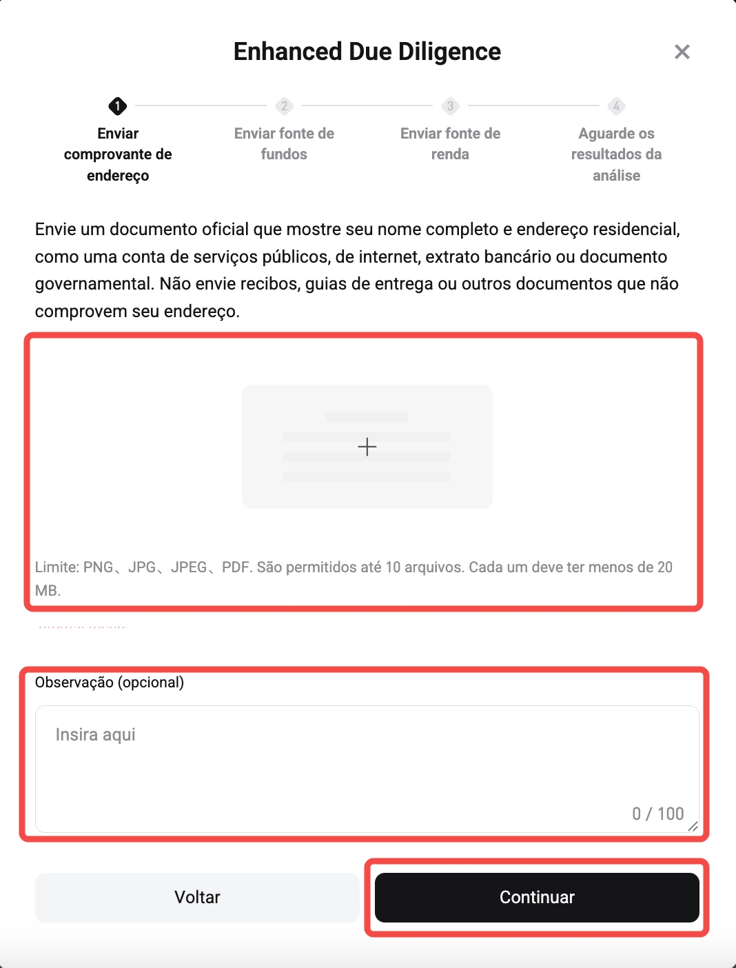 Como concluir a Enhanced Due Diligence (EDD) da minha conta Bitget? – Guia do site