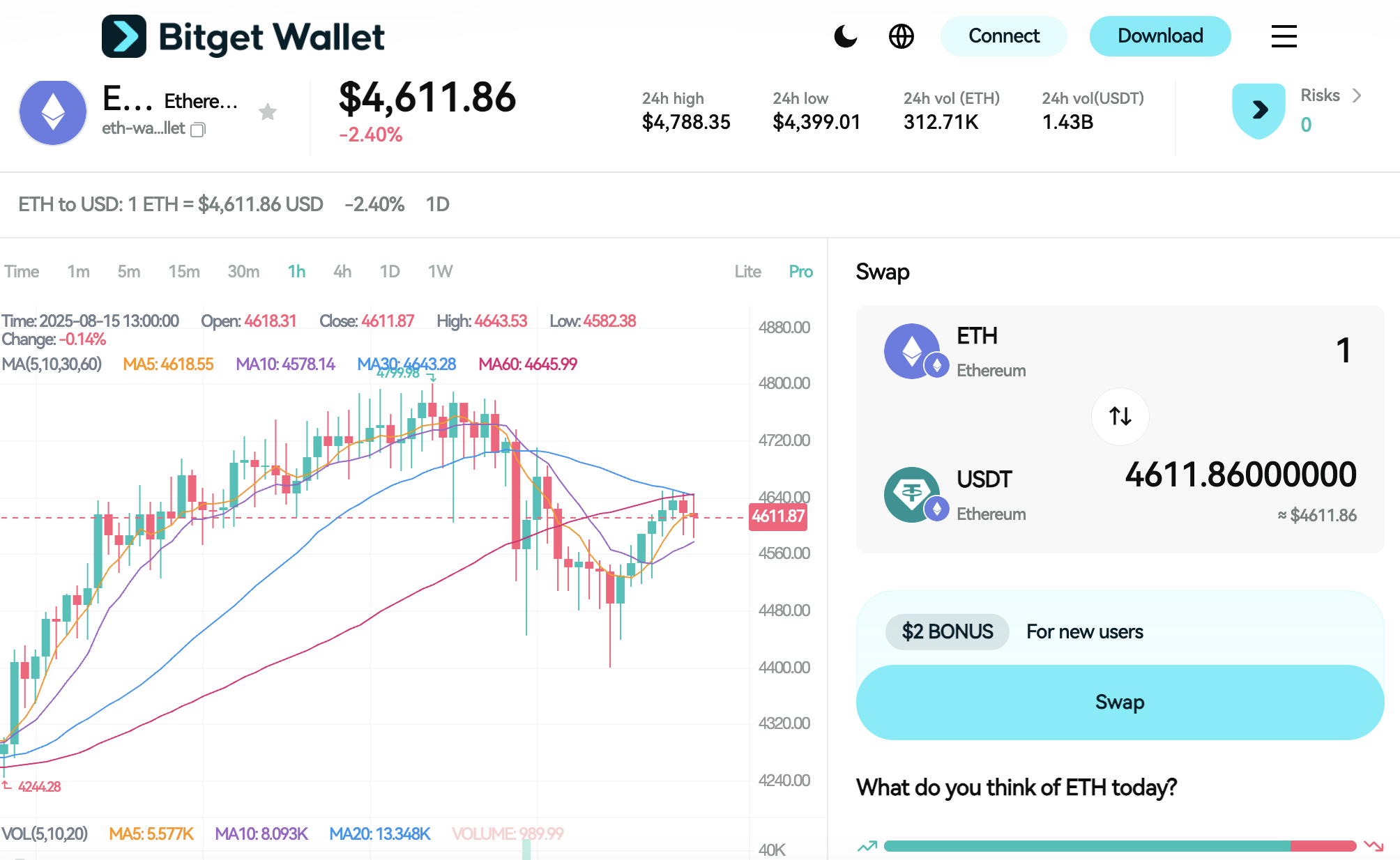 How to Buy Ethereum (ETH) on Bitget Wallet? image 10