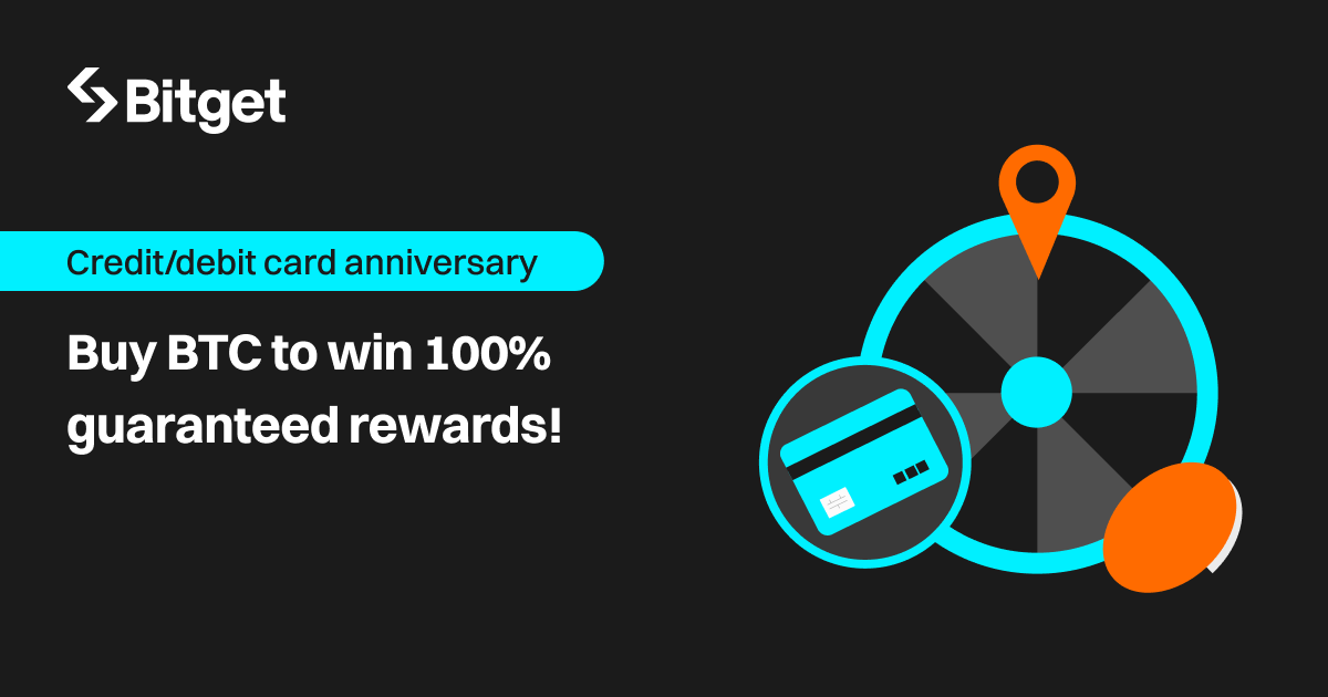 Bitget Unveils Major Campaign to Celebrate One-Year Anniversary of Card On-Ramp Service