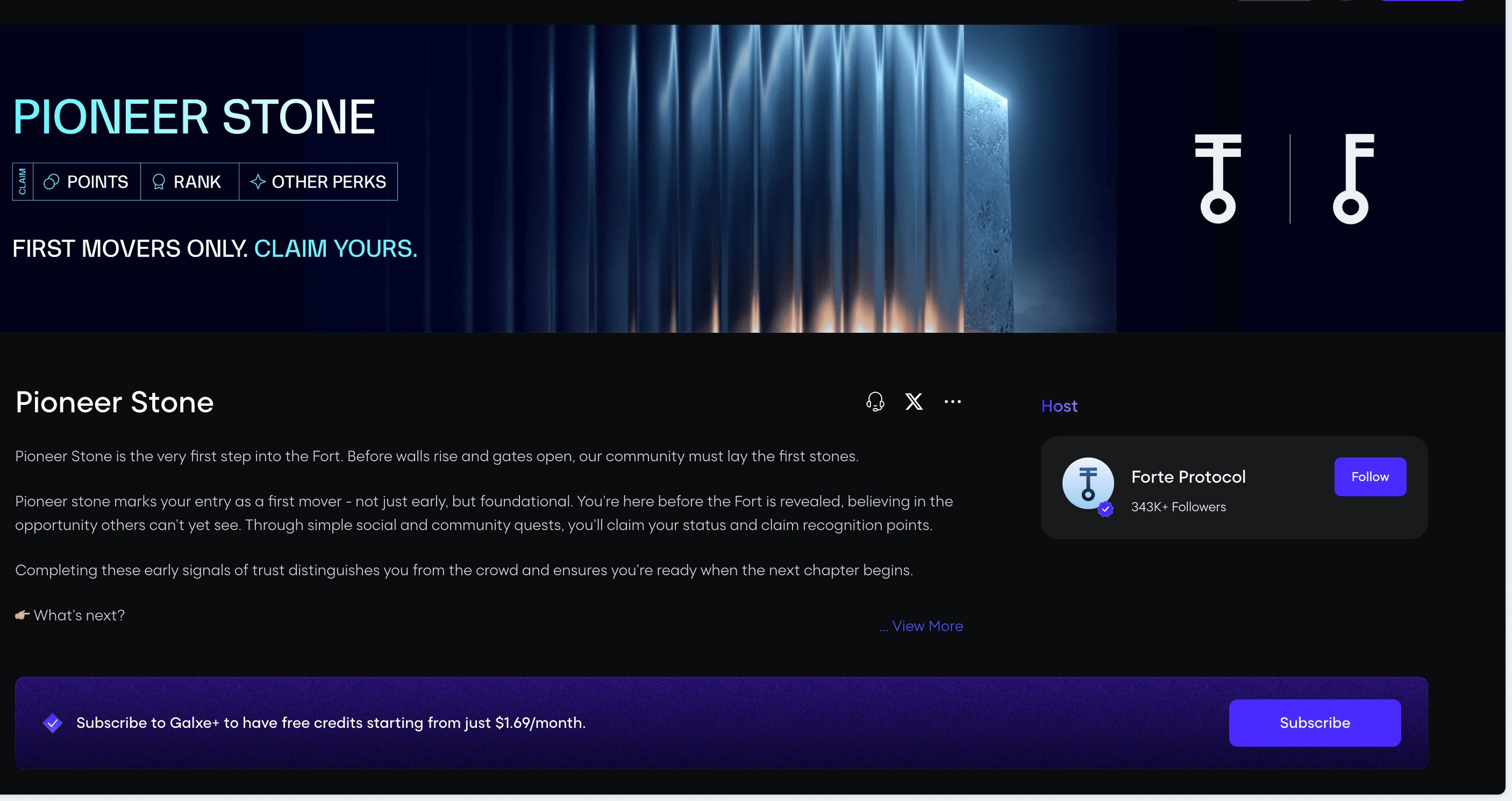 Forte Protocol Airdrop Guide: How to Participate and Claim $FROT Rewards image 2