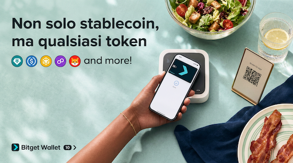 Spendi qualsiasi token che possiedi su Bitget Wallet