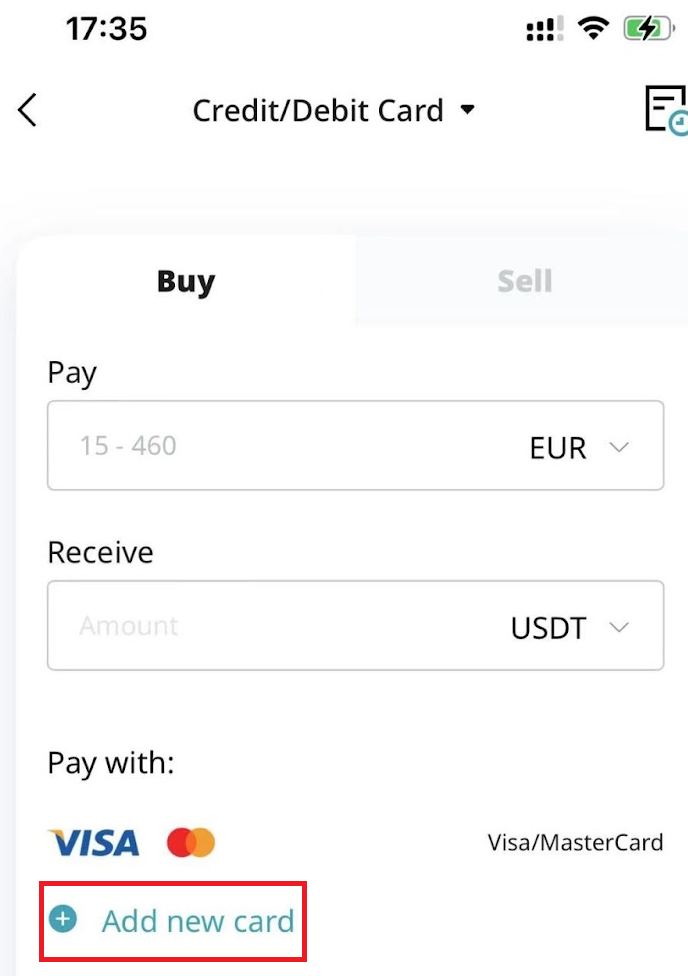 How to Buy USDT with Credit Card on Bitget image 12