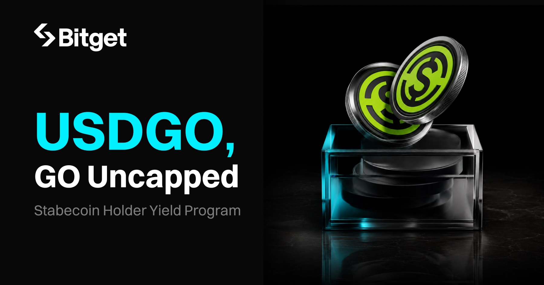 Bitget Brings Institutional-Grade Stablecoin Yield to All Users with USDGO, Offering Up to 4.3% APR