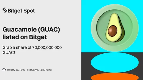 Guacamole (GUAC) will be listed on Bitget. Come and grab a share of 70,000,000,000 GUAC!