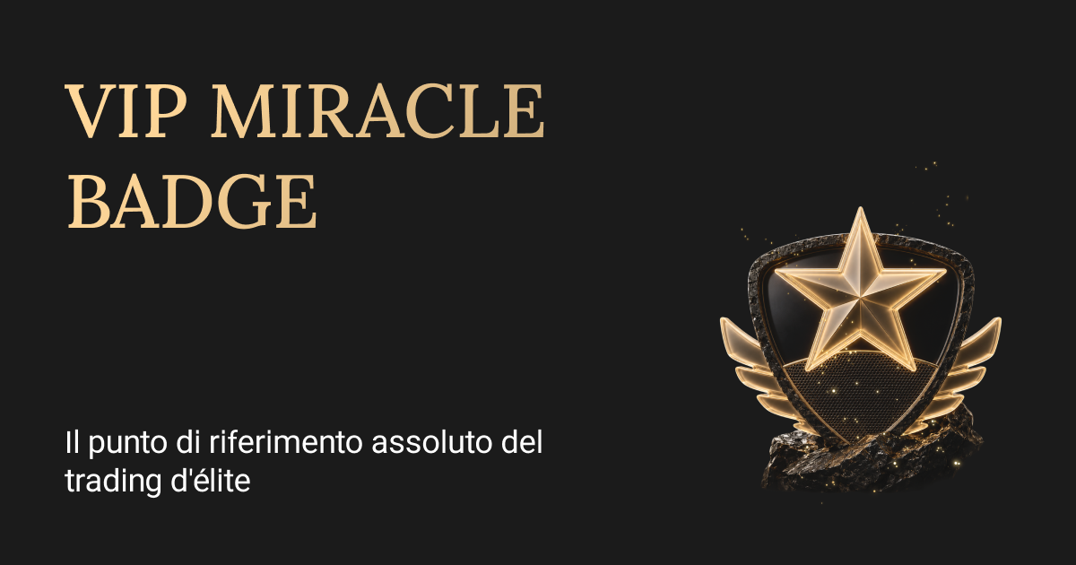 Il programma VIP Miracle Badge è attivo