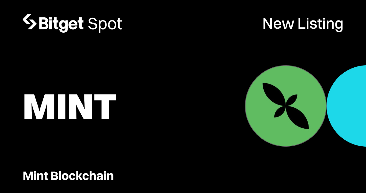 Bitget、イノベーションゾーン＆パブリックチェーンゾーンにMint Blockchain（MINT）を上場