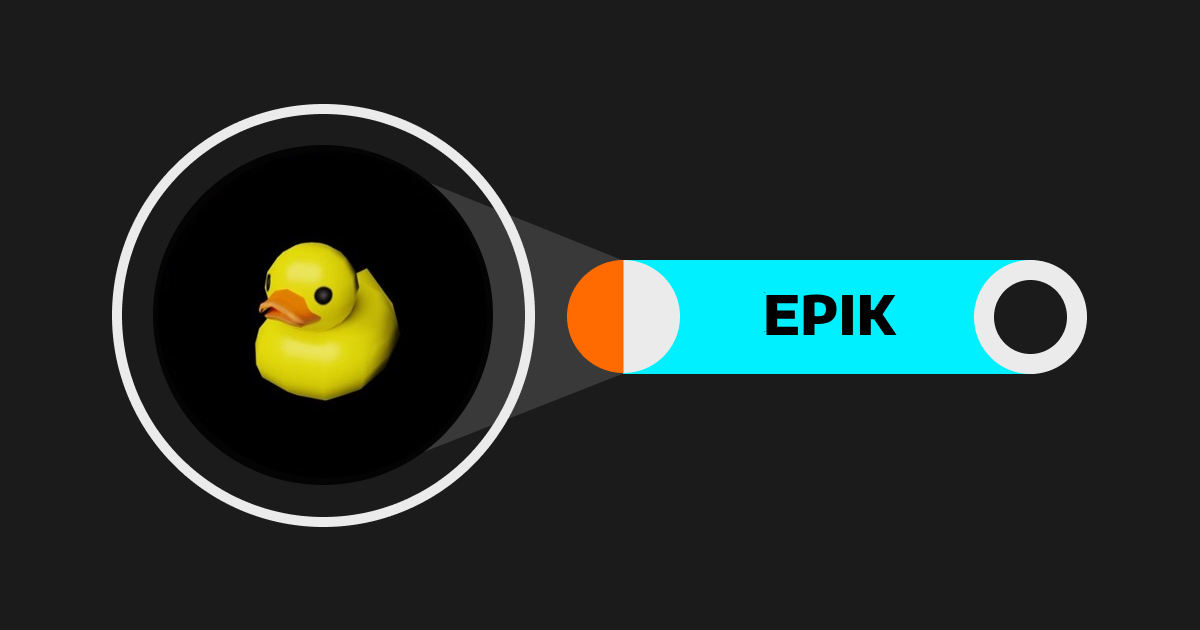 TEH $EPIK DUCK (EPIK): Kwakanie w Twoim portfelu