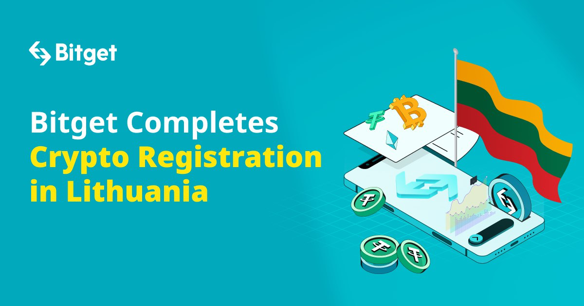 Crypto Exchange Bitget Completes Crypto Registration In Lithuania