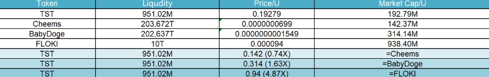 Research Report | Test Project Detailed Explanation & TST Market Value Analysis image 1