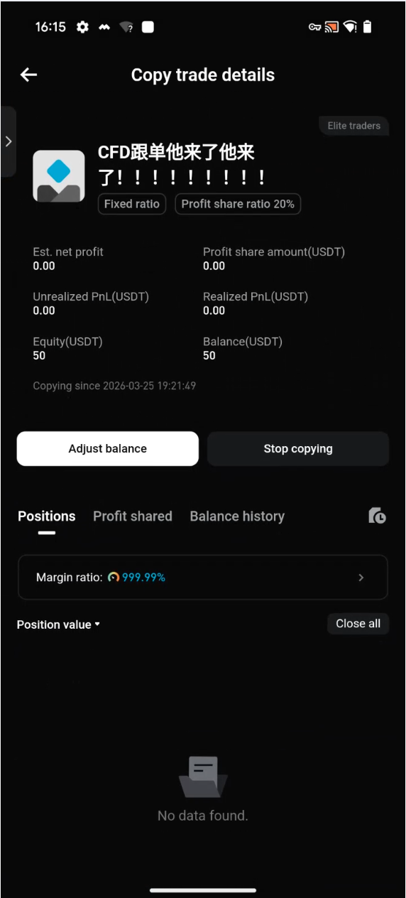 Copy Trading Bitget CFD est désormais disponible image 16