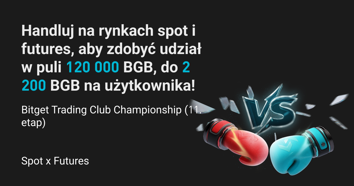 Bitget Trading Club Championship (11. etap) — handluj na rynkach spot i futures, aby zdobyć udział w puli 120 000 BGB, do 2 200 BGB na użytkownika! image 0