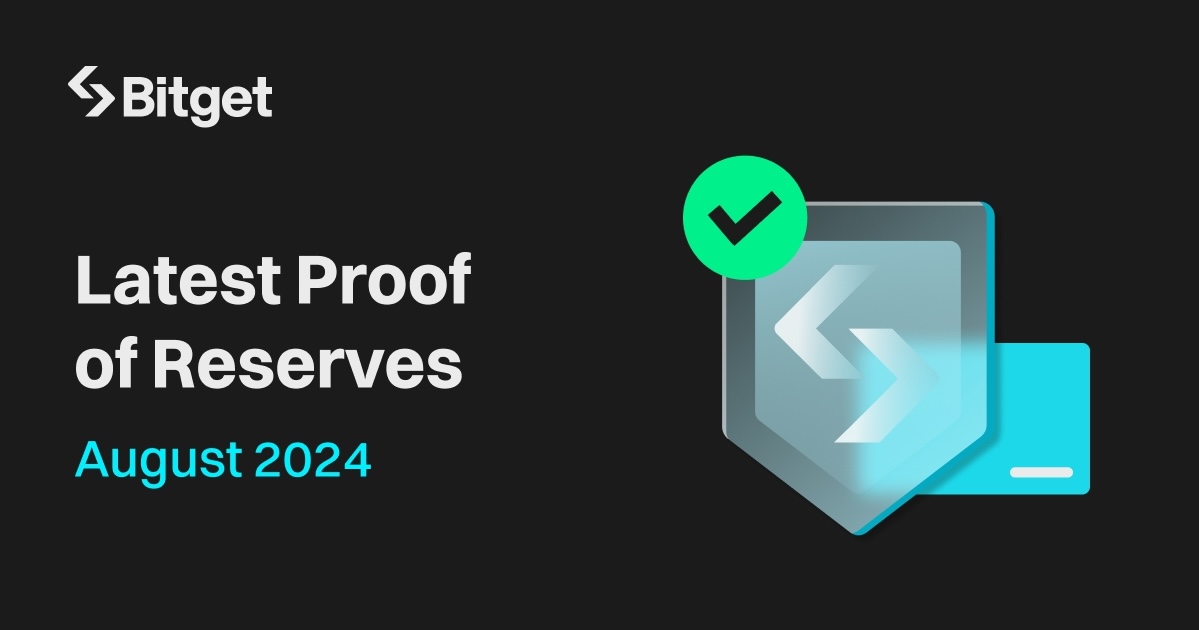 Bitget Proof-of-Reserves August: Increase in Reserve Ratio and Users' Asset in Ethereum (ETH)