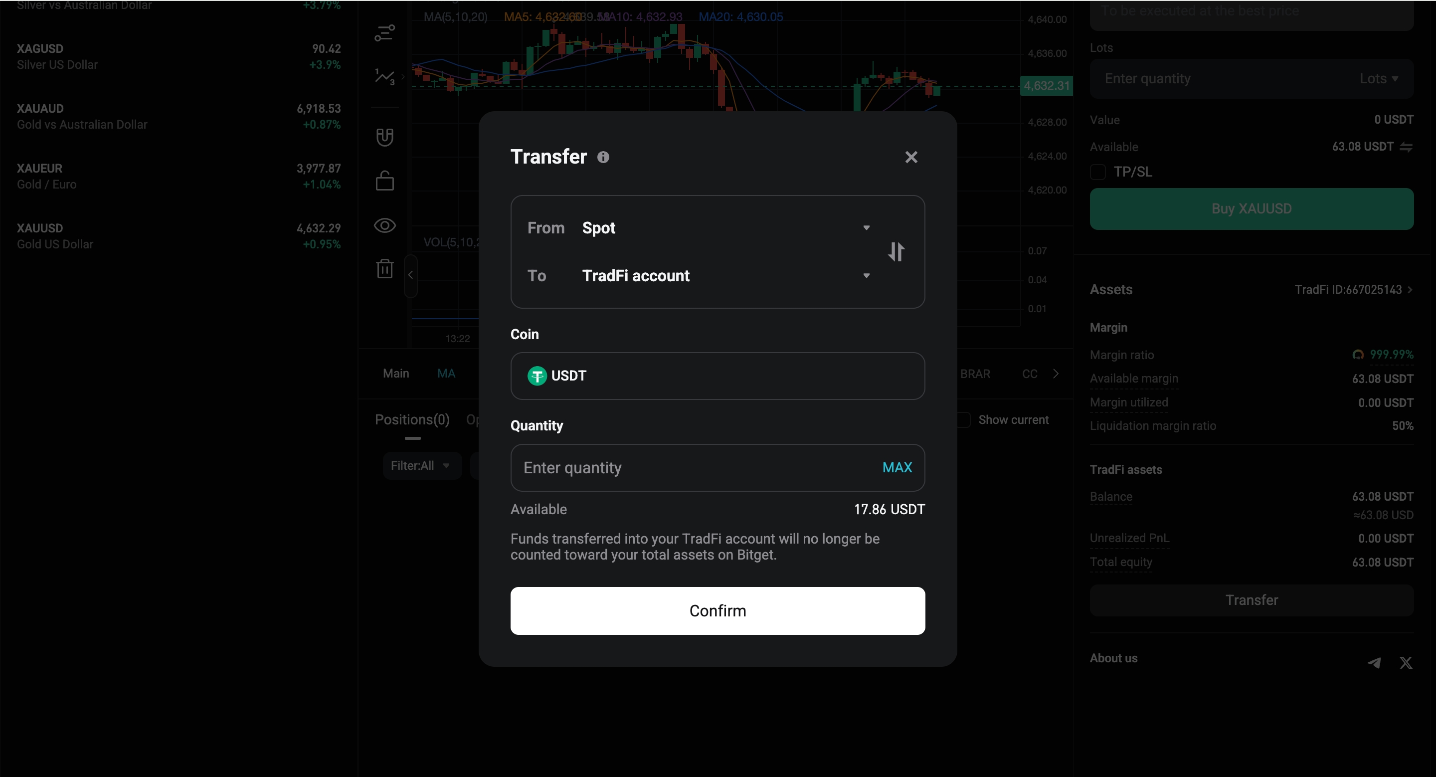 Getting Started with Bitget TradFi (Website Tutorial) image 3