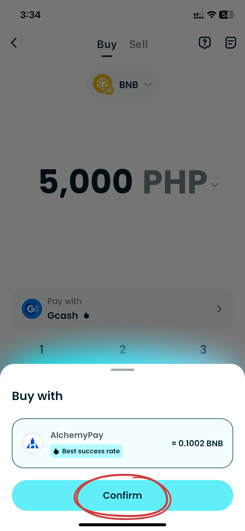 How to Buy BNB Chain (BNB) on Bitget Wallet? image 15