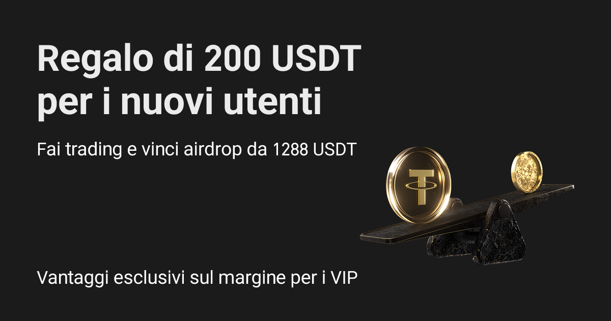 Vantaggi di margine riservati ai VIP: fai trading a tasso zero e vinci 1288 USDT!