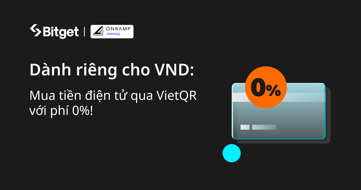 Dành riêng cho VND: Mua tiền điện tử qua VietQR với phí 0%! image 0