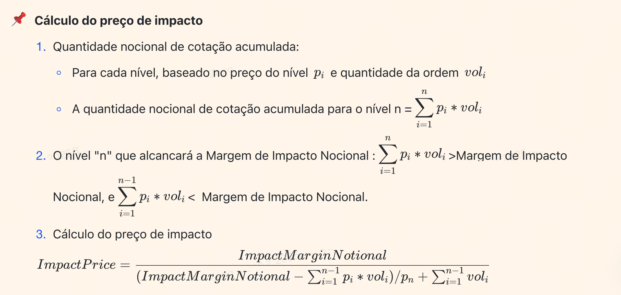 Cálculo do índice de financiamento de Futuros Perpétuos image 0