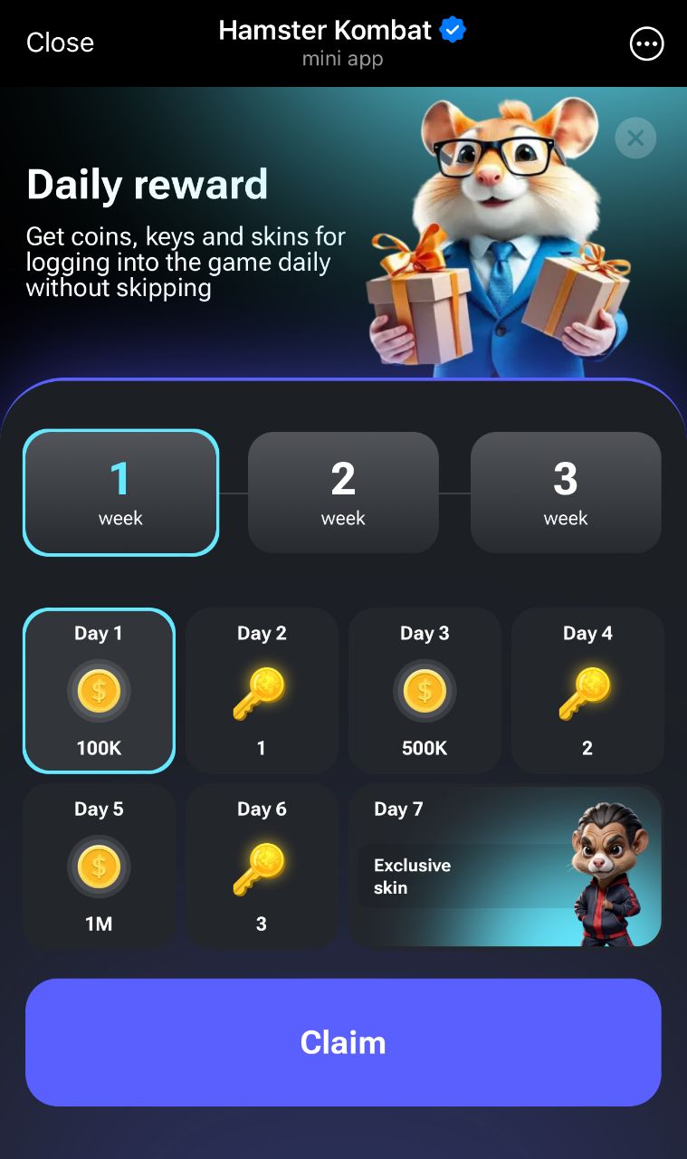 Today's Hamster Kombat Daily Cipher for September 11, 2024 image 1