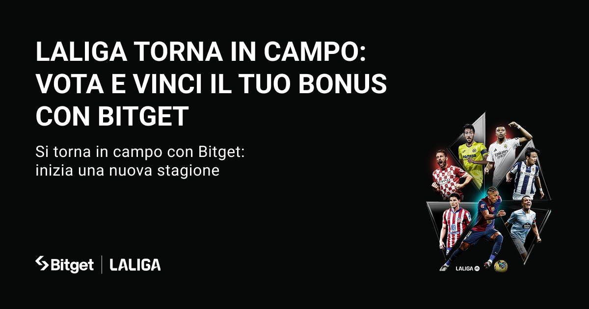 Si torna in campo con Bitget: inizia una nuova stagione image 0