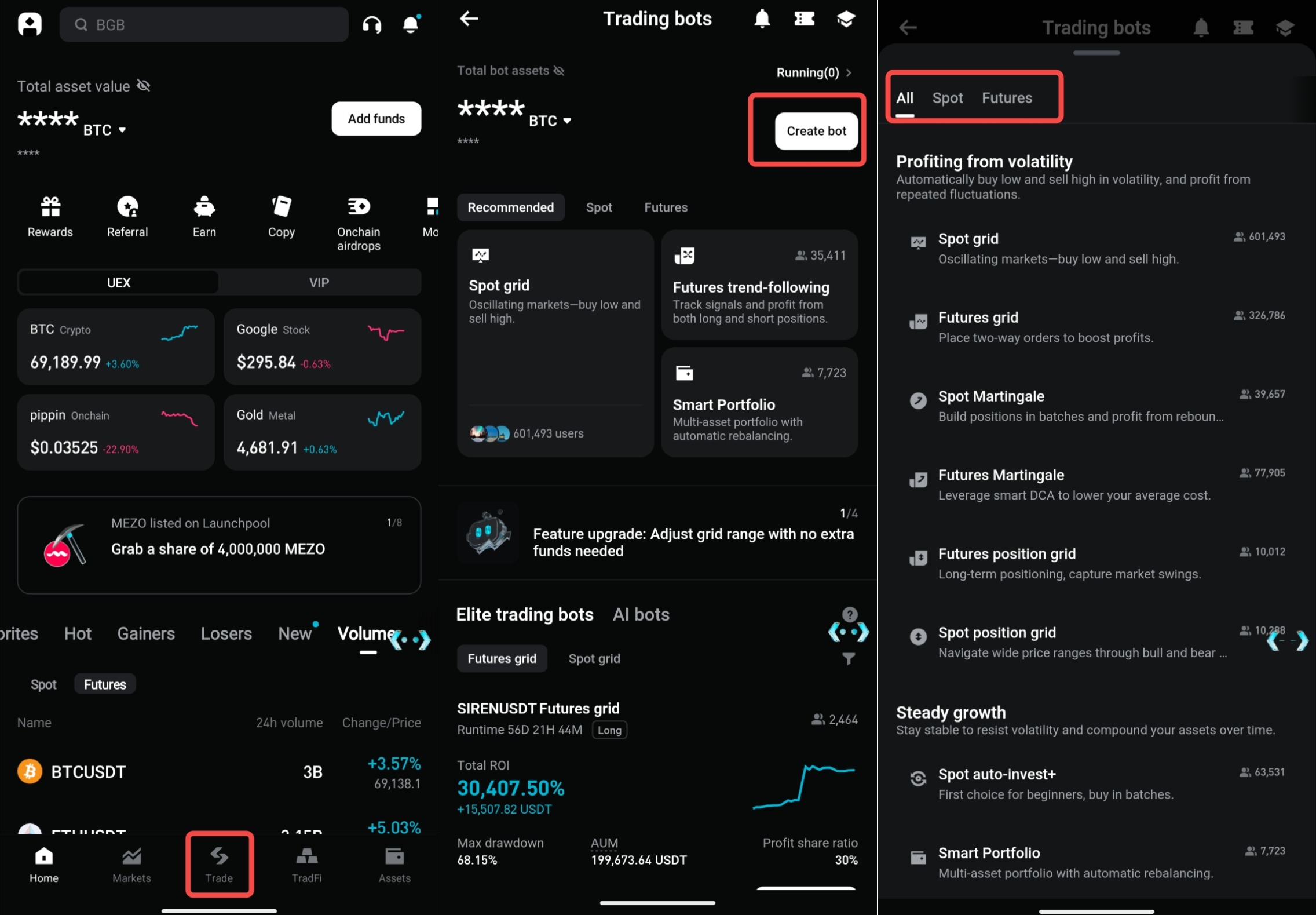 Spot Trend-Following Bot on Bitget – Mobile App Guide