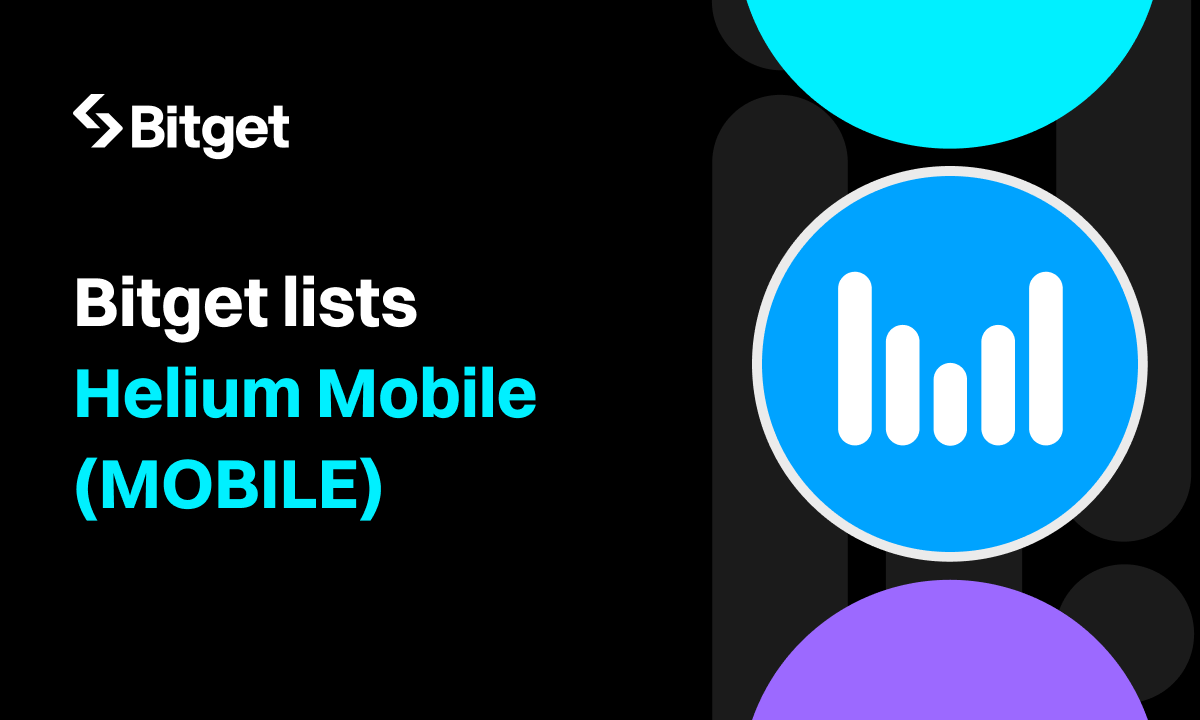 Bitget lists Helium Mobile (MOBILE) to boost Blockchain Infra Tokens 