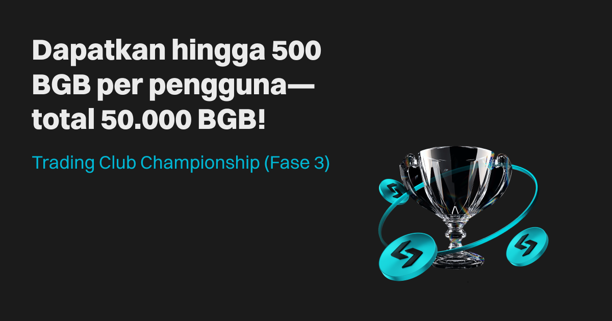 Kejuaraan Klub Trading Bitget (Tahap 3)—Raih bagian dari 50.000 BGB, hingga 500 BGB per pengguna! image 0