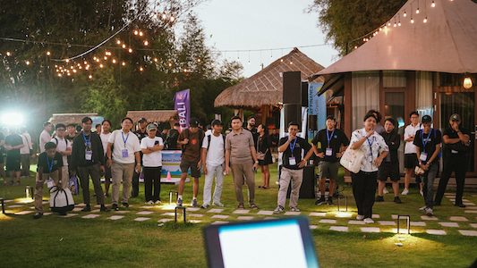 Bitget Wallet at Coinfest Asia 2026: Panels, Pins, and a Bali Sunset image 7